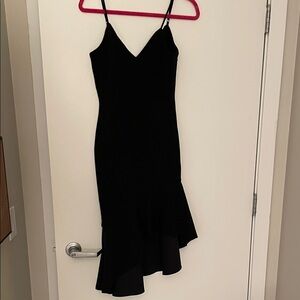 Elliatt Black Asymmetrical Dress